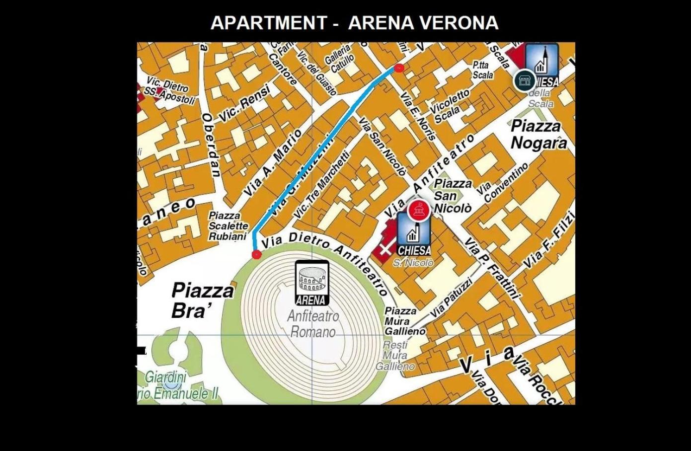 Arena Suite Mazzini Verona Centro Exteriér fotografie